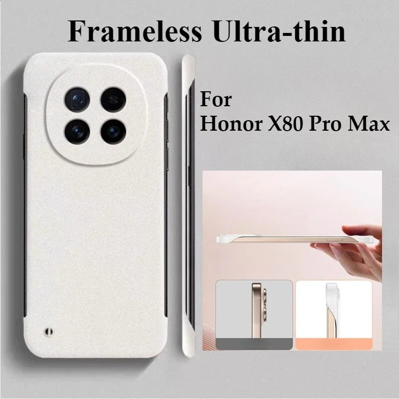 Ultra Thin Frameless Phone Cover - Ultradünne rahmenlose Hülle für Honor X80