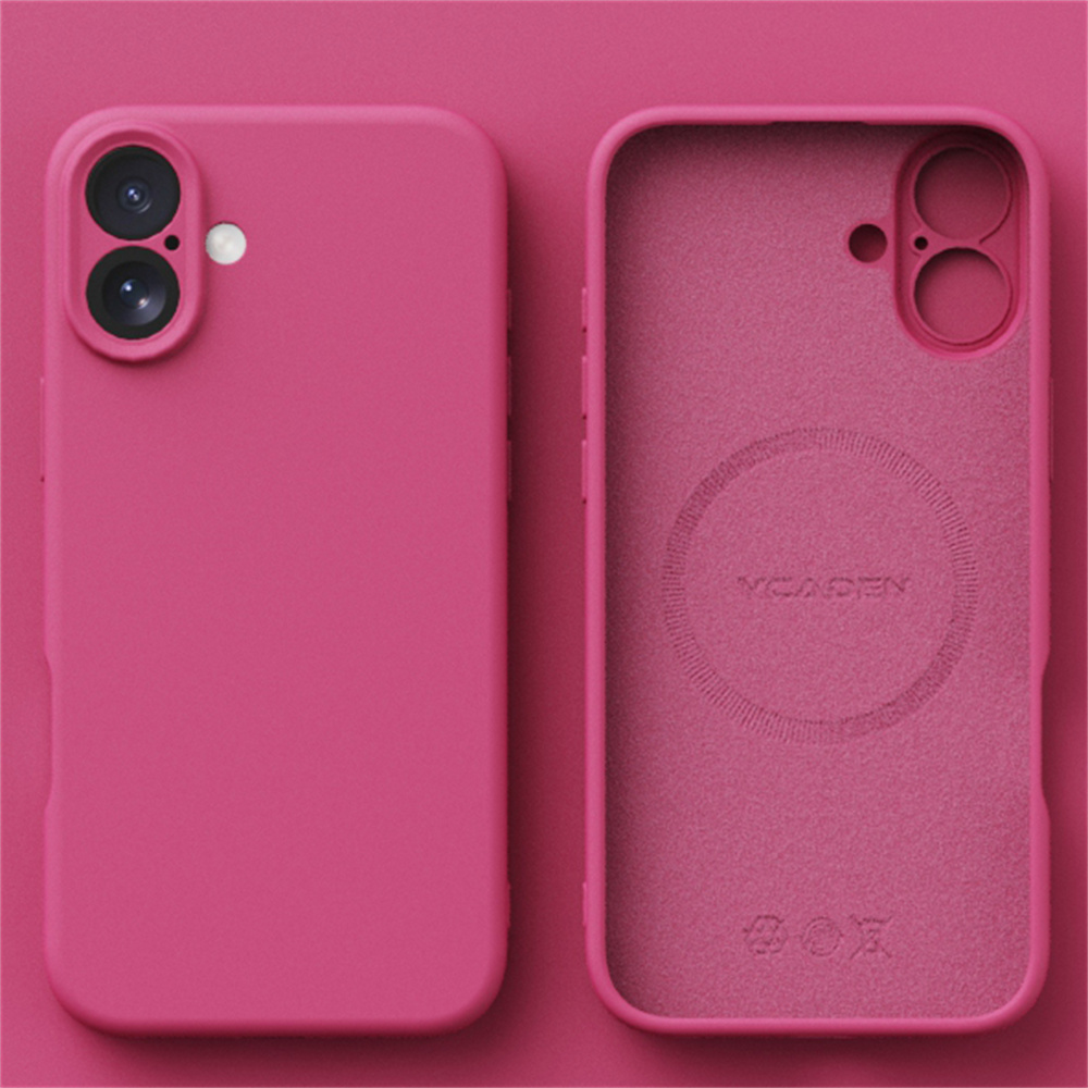 Liquid Silicone Magnetic Phone Case - Für iPhone 16E 16 Plus 15