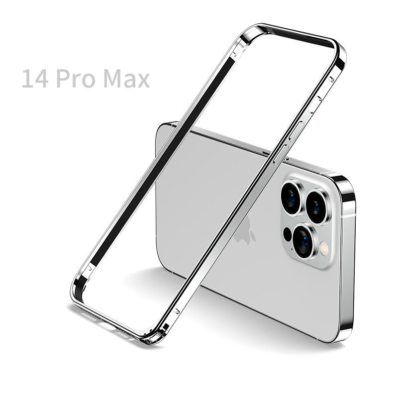 Metal Bumper Aluminum Frame Case - Ultraflacher Stoßfänger aus Aluminium, Metallrahmen, Hartschale