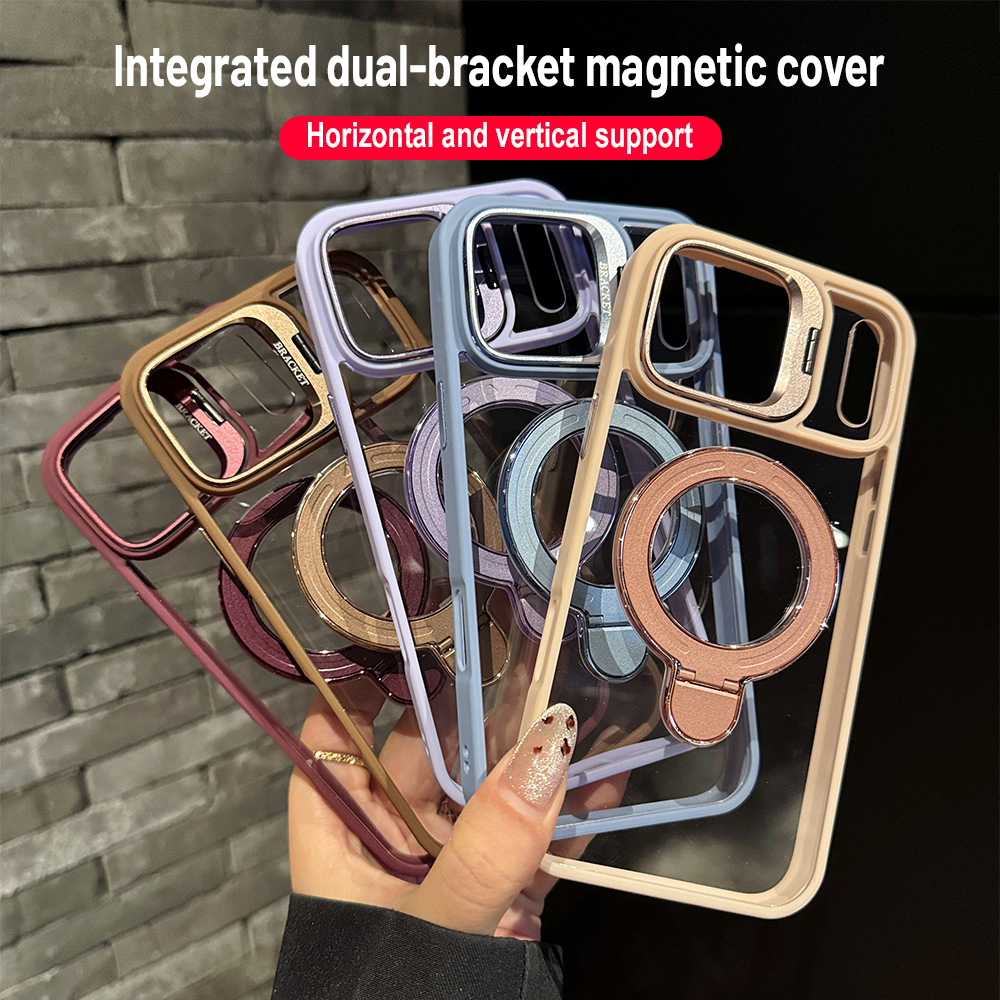 Clear Shockproof Bumper Case - Für MagSafe Magnetische Handyhülle für iPhone
