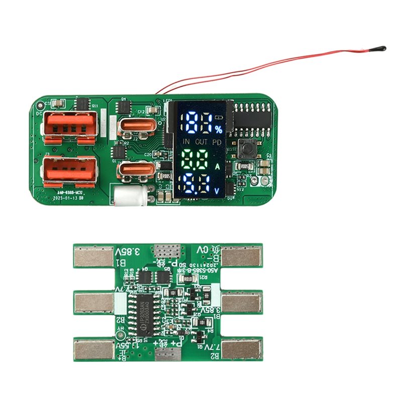 Power Banks - ABKN-DIY Lademodul PD45W 3S Bidirektionales Schnelllade-Powerbank-Mainboard