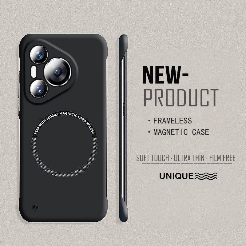 Ultradünne, harte PC-Magnet-Ra – Ultra Thin Frameless Phone Cover Bewertung und Preis