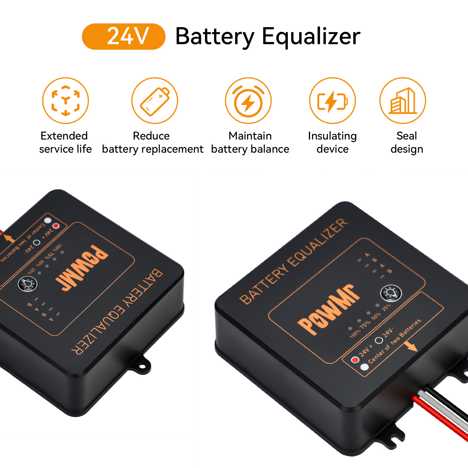 PowMr BE24 Batterie-Equalizer  – Power Banks Bewertung und Preis