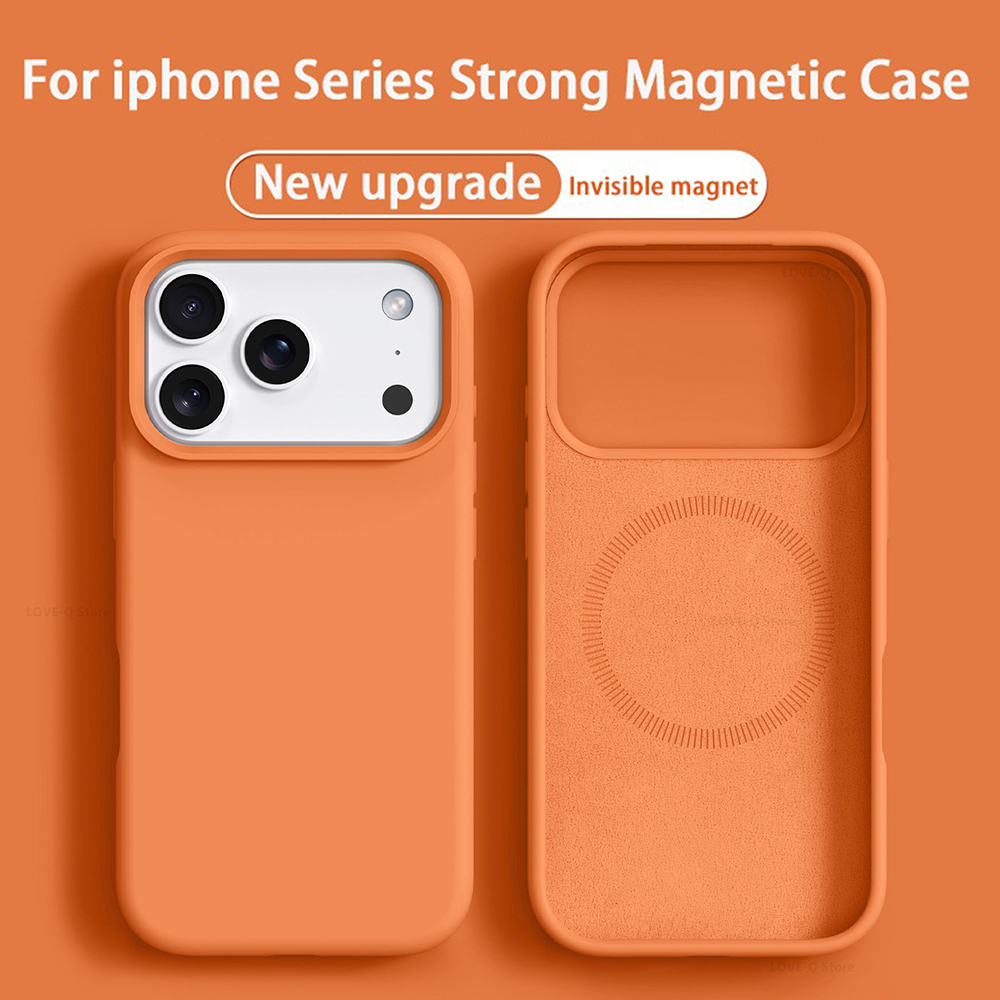 Original Magnetische Für MagSa – Liquid Silicone Magnetic Phone Case Bewertung und Preis