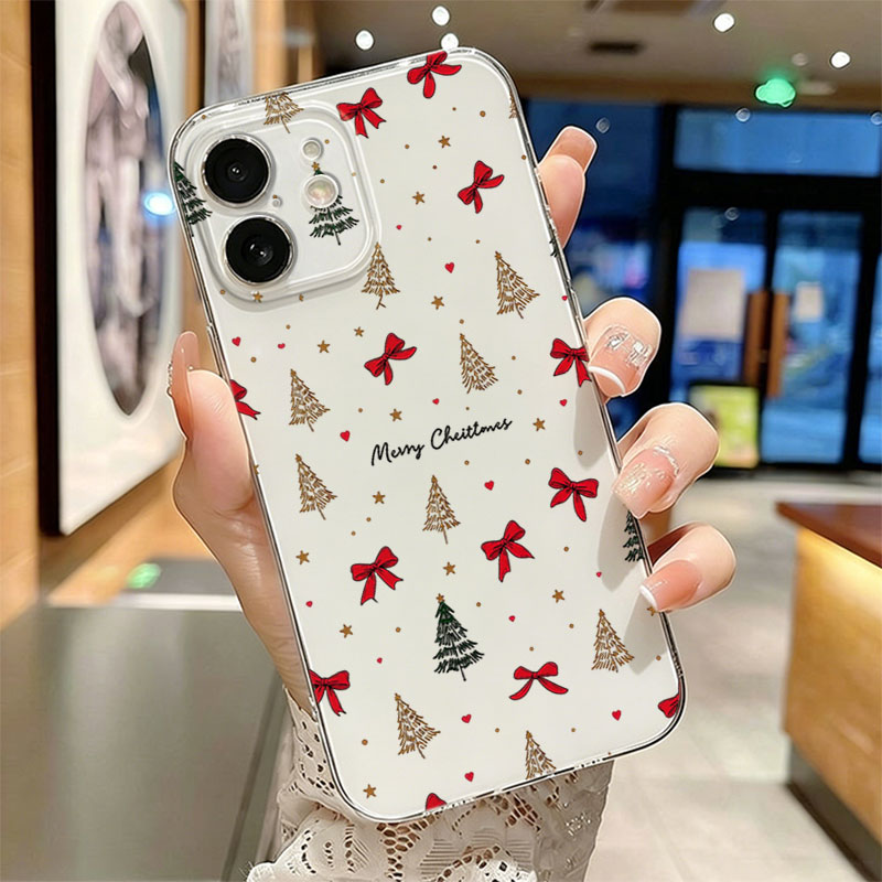 Rote Schleife Weihnachten Tran – Clear Shockproof Bumper Case Bewertung und Preis