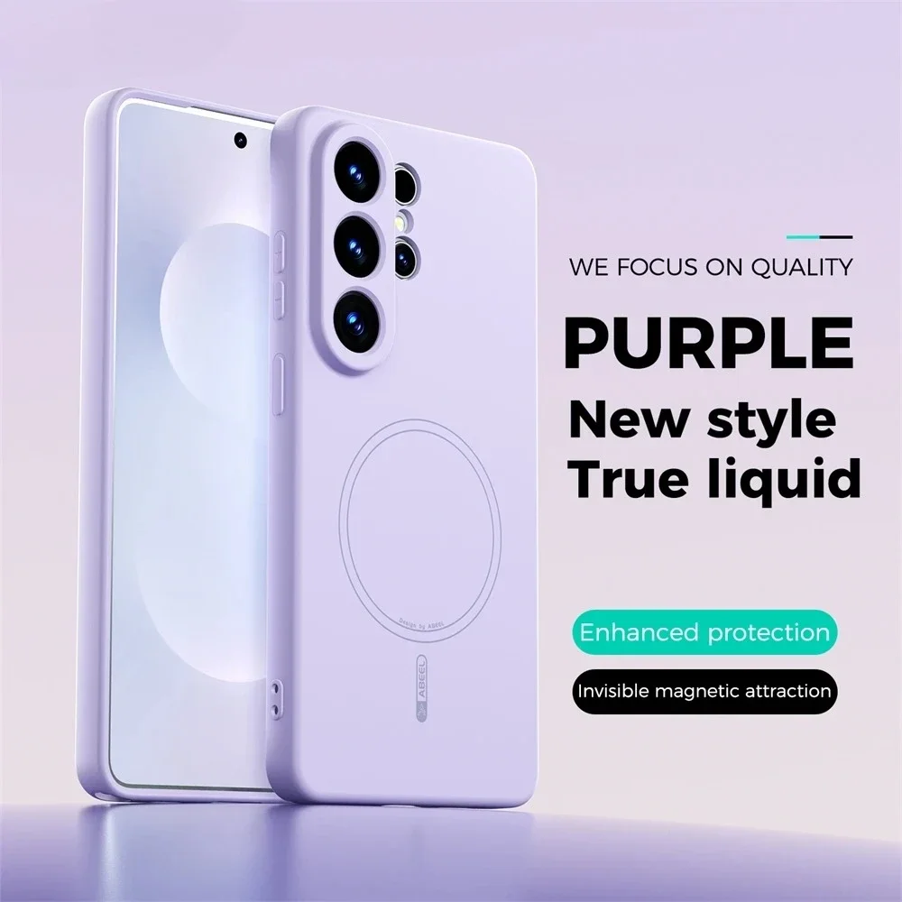 Hochwertige Original-Touch-Flü – Liquid Silicone Magnetic Phone Case Bewertung und Preis