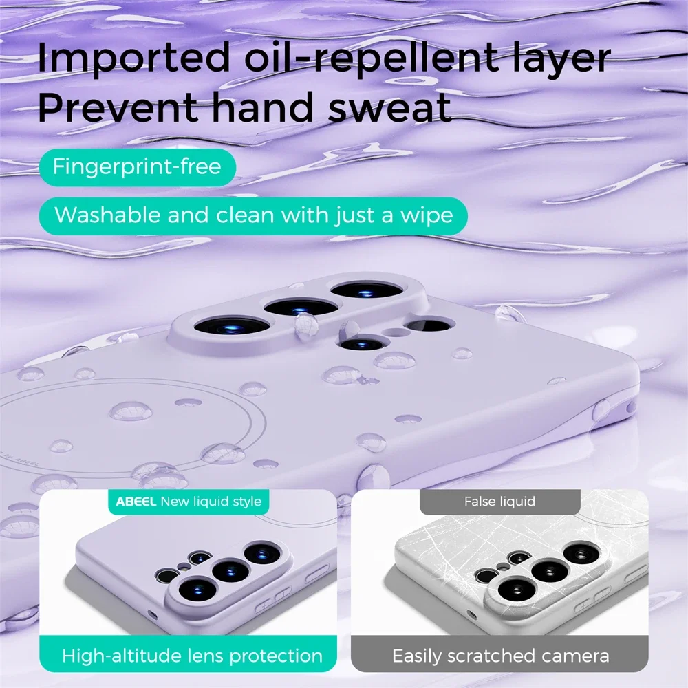 Hochwertige Original-Touch-Flü – Liquid Silicone Magnetic Phone Case Bewertung und Preis