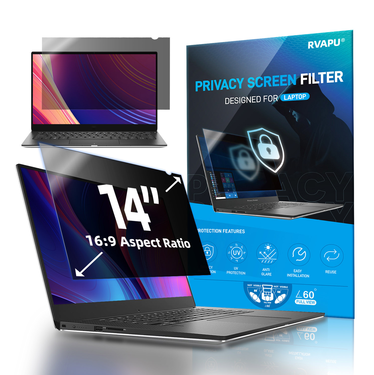 Für Laptop 14 Zoll Privatsphär – Matte Anti Glare Screen Protector Bewertung und Preis